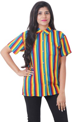 Ritika Casual Striped Women Multicolor Top