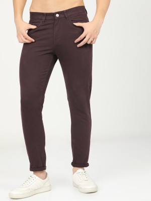 KETCH Tapered Men Brown Trousers