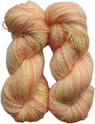 JEFFY Oswal Arman Wool Hand Knitting Yarn Soft Fancy Wool 500 gm Best Used with Knitting Needles, Soft Fancy Wool Crochet Dyed Shade no-28