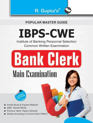 IBPS-CWE : Bank Clerk Main Exam Guide(English, Paperback, RPH Editorial Board)