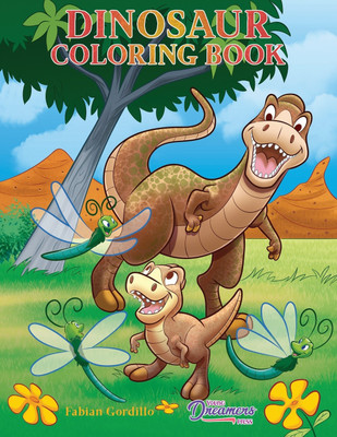 Dinosaur Coloring Book(English, Paperback, Press Young Dreamers)