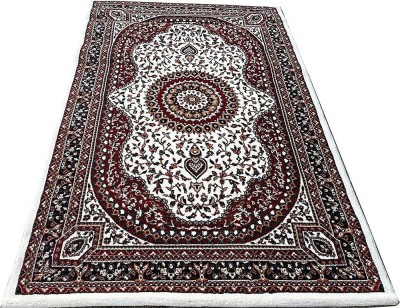 BDH COLLECTION Multicolor Wool Carpet(3 ft,  X 5 ft, Rectangle)
