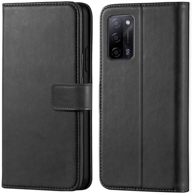 Scyther Flip Cover for Oppo A53s 5g(Black, Dual Protection, Pack of: 1)
