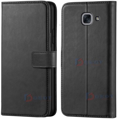 ponyta Flip Cover for Samsung Galaxy J7 Max(Black, Dual Protection, Pack of: 1)