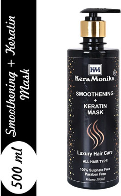 Keramoniks Sulphate Free Smoothing Plus Keratin Luxury Mask 500 ml(500 ml)