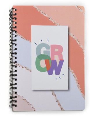 Papboo GROW ,Easy to Carry A5 Journal Dotted 120 Pages(Grow)