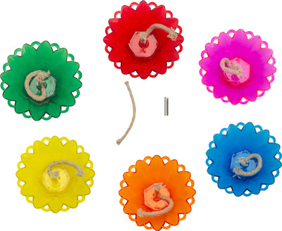 PR CREATION Plastic (Pack of 12) Table Diya Set(Height: 2 inch)
