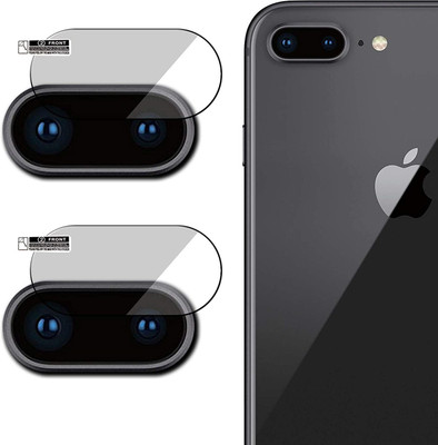LIGHTWINGS Back Camera Lens Glass Protector for Apple iPhone 8 Plus(Pack of: 2)