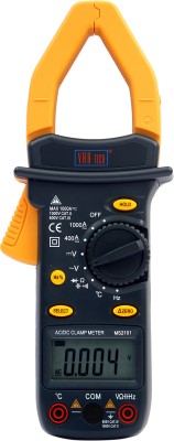 VAR TECH MS 2101 Digital Camp Multimeter 1000 AC/DC Industrial Grade with carrying case Digital Multimeter(Multicolor 4000 Counts)