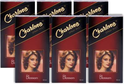 Charlene Blossom Spray Mist Perfume Pack Of 6 Perfume 300 ml