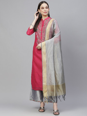 TULSATTVA Women Kurta Palazzo Set