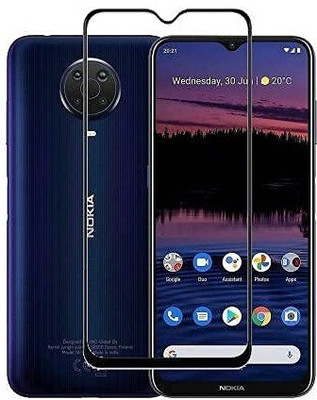 BRENZZ Edge To Edge Tempered Glass for NOKIA G20(Pack of 1)