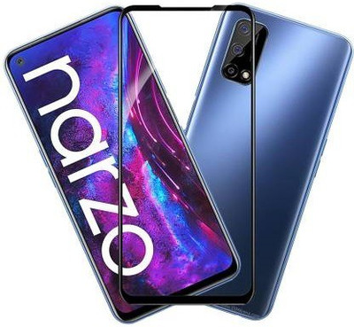 AKSHUD Edge To Edge Tempered Glass for realme Narzo 30 Pro 5G(Pack of 1)