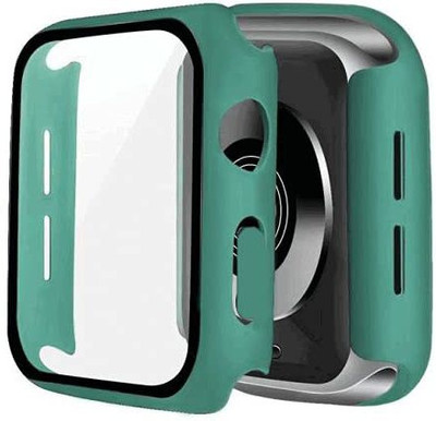 KAZUKI Front and Back Tempered Glass for Premium Watch Case Cover Compatible with Apple Watch Series 1 | Series 2 | Series 3 (38mm) | Shockproof Hard Case | Build-in Tempered Glass Screen Protector (Gable Green)(Pack of 1) KAZUKI Front and Back Tempered Glass for Premium Watch Case Cover Compatible with Apple Watch Series 1 | Series 2 | Series 3 (38mm) | Shockproof Hard Case | Build-in Tempered Glass Screen Protector (Gable Green)(Pack of 1)