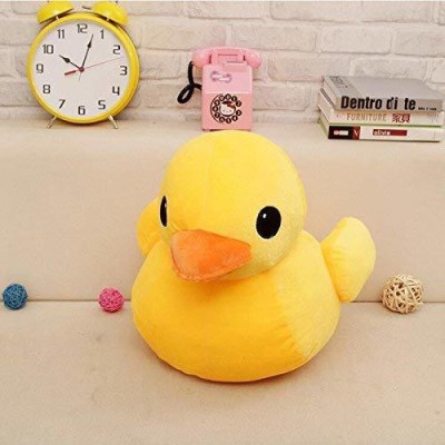 4AJ BAZAAR Musical Duck Soft Toy 22cm, Cute Plush Kids Animal Toy (Musical)  - 22 cm(Multicolor)