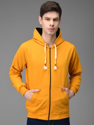 eWools Full Sleeve Solid Men Sweatshirt