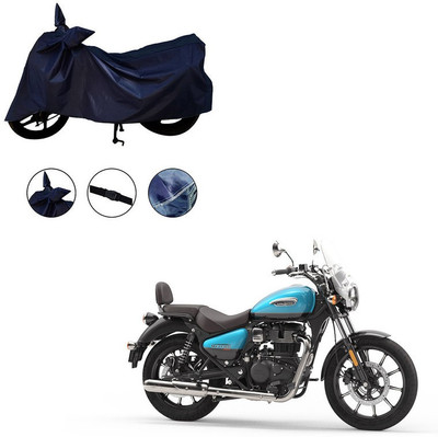 Home Ark Two Wheeler Cover for Royal Enfield(Blue)