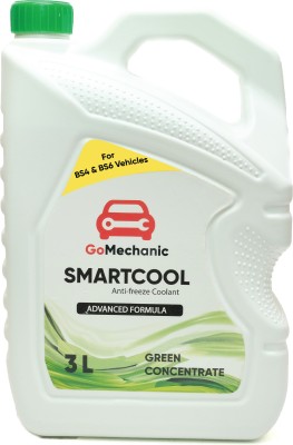 GoMechanic Smartcool Coolant Antifreeze Green Concentrate 1:3 For Passenger & Commercial Cars Antifreeze Smart Green Coolant 3L Coolant(3 L, Pack of 1)