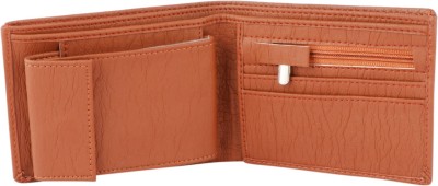 Ruhi Men Casual Tan Artificial Leather Card Holder(8 Card Slots)