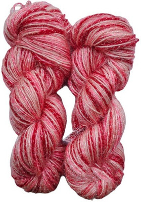 JEFFY Oswal Arman Wool Hand Knitting Yarn Soft Fancy Wool 400 gm Best Used with Knitting Needles, Soft Fancy Wool Crochet Dyed Shade no-27