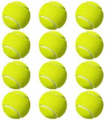 Forgesy Green Light Weight TENNIS Ball pack of 12 pcs Tennis Ball(Pack of 1)