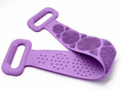 TEDRED Silicon Back Washing Belt brush for men and women multicolor