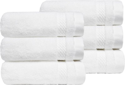 TRIDENT Cotton 625 GSM Face Towel Set(Pack of 6)