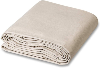 Eravat Duck canvas Cotton Extra Fine Grain Canvas Roll (Set of 1)(Natural)