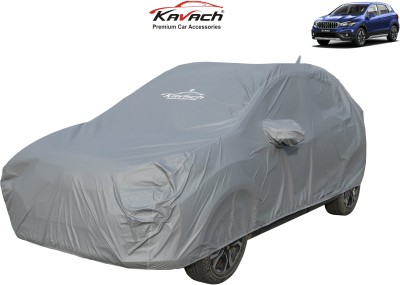 Kavach Car Cover For Maruti Suzuki S-Cross DDiS 200 Zeta (With Mirror Pockets)(Grey, For 2020 Models)