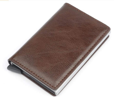 VOGARD 1 Card Holder(Set of 1, Brown)