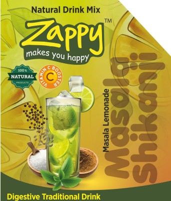 Zappy Masala Shikanji Premix with No Added Preservatives 20g ( Pack of 30 )(630 g, Pack of 30)