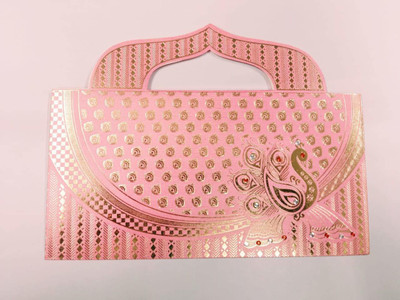 MINSHA EXPORTS Envelopes(Pack of 10 Multicolor, Pink)