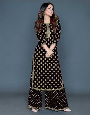 KGN Women Kurta Palazzo Set