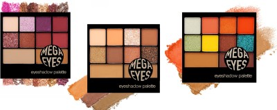 GABBU MATTE & SHIMMERY FINISH MULTI COLOR MEGA EYES EYE SHADOW PALTTE 42.9 g(MULTI COLOUR)