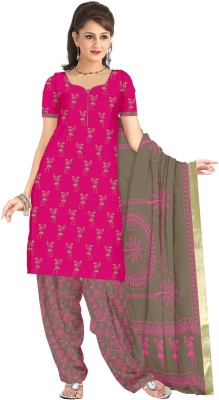 BKRKJ Pure Cotton Printed Salwar Suit Material