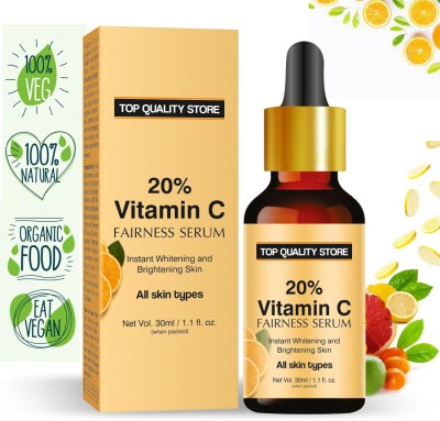 Top Quality Store Professional Vitamin C Face Serum/ Skin Brightening Serum/ Anti-Aging/ Skin Repair/ Supercharged Face Serum Dark Circle, Fine Line(30 ml)