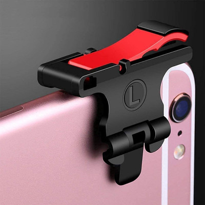 Ancestors Mobile Phone Gamepad Gaming Trigger for pubg & Battlegrounds India iOS Fire Shooter Controller Buttons L1 R1 (RED/BLACK)  Gaming Accessory Kit(Black&Red, For Android, iOS)