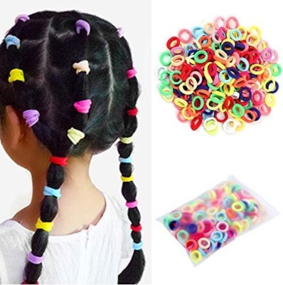 AARTISAI Hair Accessories Rubber Band Multicolour Pack of 24 Hair Band(Black)