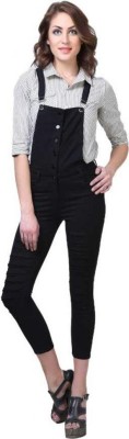 CKUSH Slim Women Black Jeans