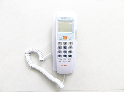 VAJIN KX-T555 Landline Telephone Corded Landline Phone(White + Blue)