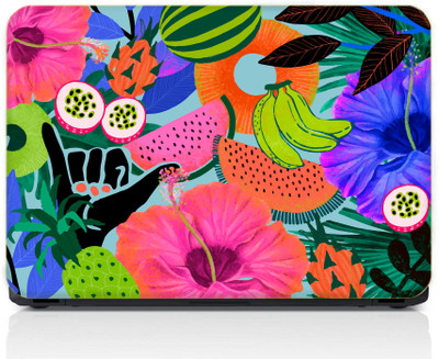 gray wall Fruits Vinyl Laptop Skin Compatible for 13.3 inch(Theme: Nature)