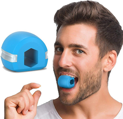 DRUCILA jawline Exerciser face and neck exerciser define your jawline silm and tone your face,look younger and health- help reduce stress and cravings Massager(Multicolor)