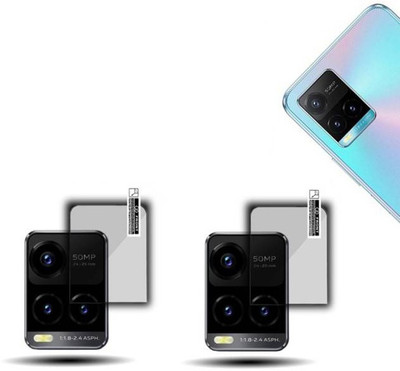 XAZE Back Camera Lens Glass Protector for VIVO Y33S(Pack of: 2)