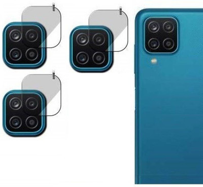 XAZE Back Camera Lens Glass Protector for SAMSUMG F62(Pack of: 3)