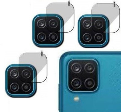 XAZE Back Camera Lens Glass Protector for SAMSUMG F62(Pack of: 3)