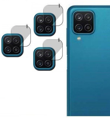 XAZE Back Camera Lens Glass Protector for SAMSUMG F62(Pack of: 3)