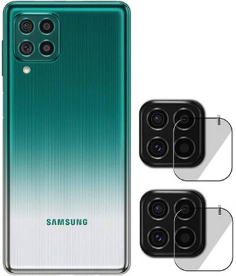 XAZE Back Camera Lens Glass Protector for SAMSUMG F62(Pack of: 2)