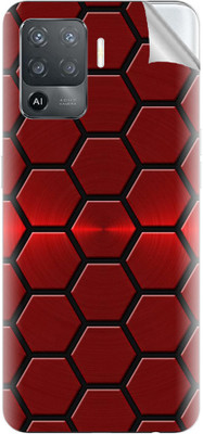 Snooky Oppo F19 Pro Mobile Skin(Red)