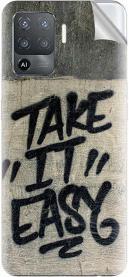 Snooky Oppo F19 Pro Mobile Skin(Grey)