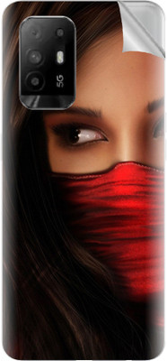 Snooky Oppo F19 Pro Plus 5G Mobile Skin(Red)
